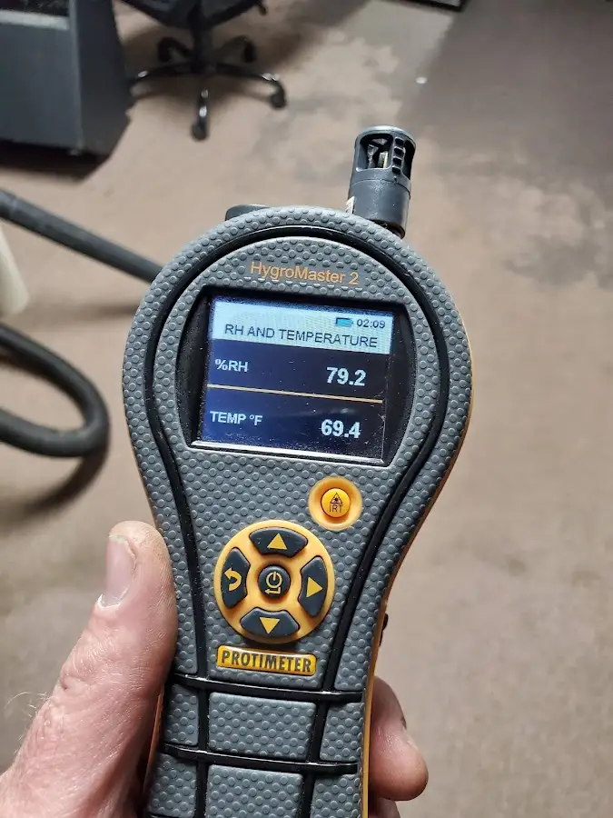 Moisture meter humidity assessment for Fire & Smoke Damage Restoration in Lynn Haven